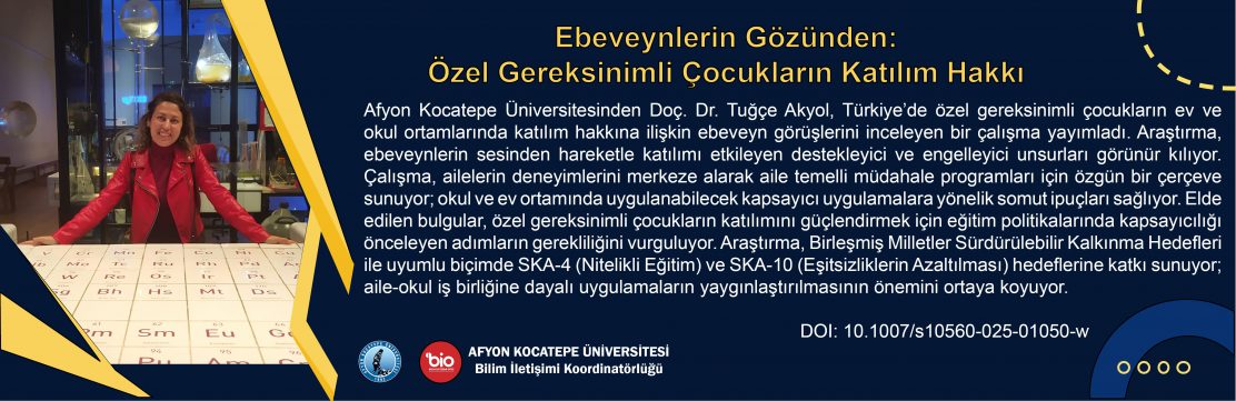 özel gereksinimli çocuklar